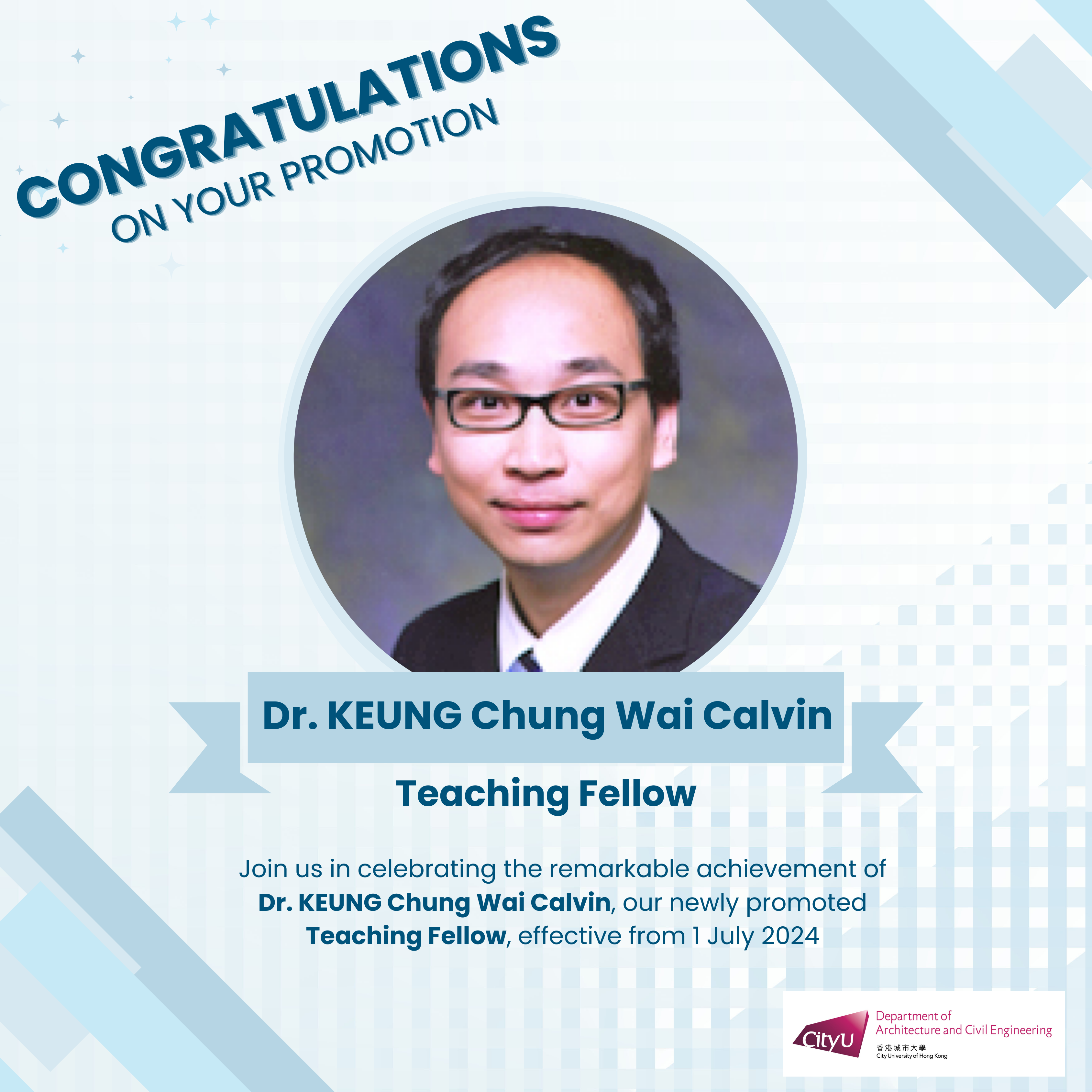 Dr. Keung's Promotion