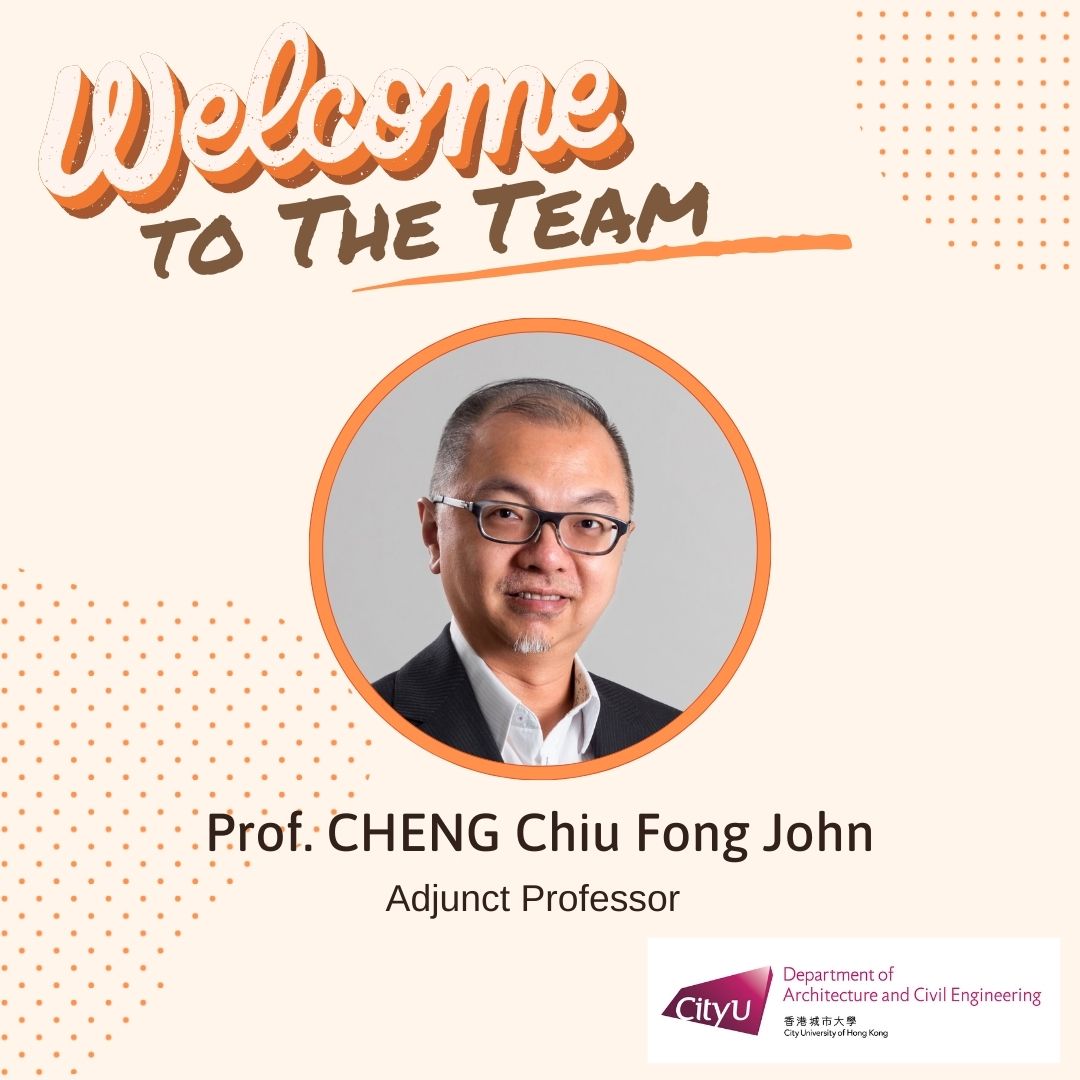 Welcome Prof. John Chiu Fong CHENG!