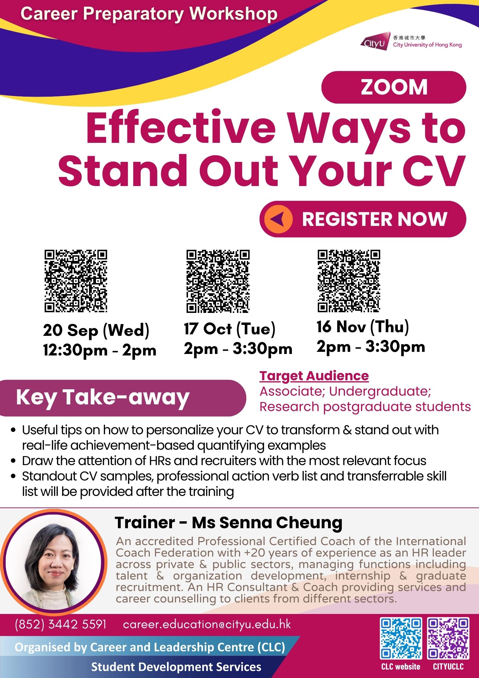 Effective Ways to Stand Out Your CV 