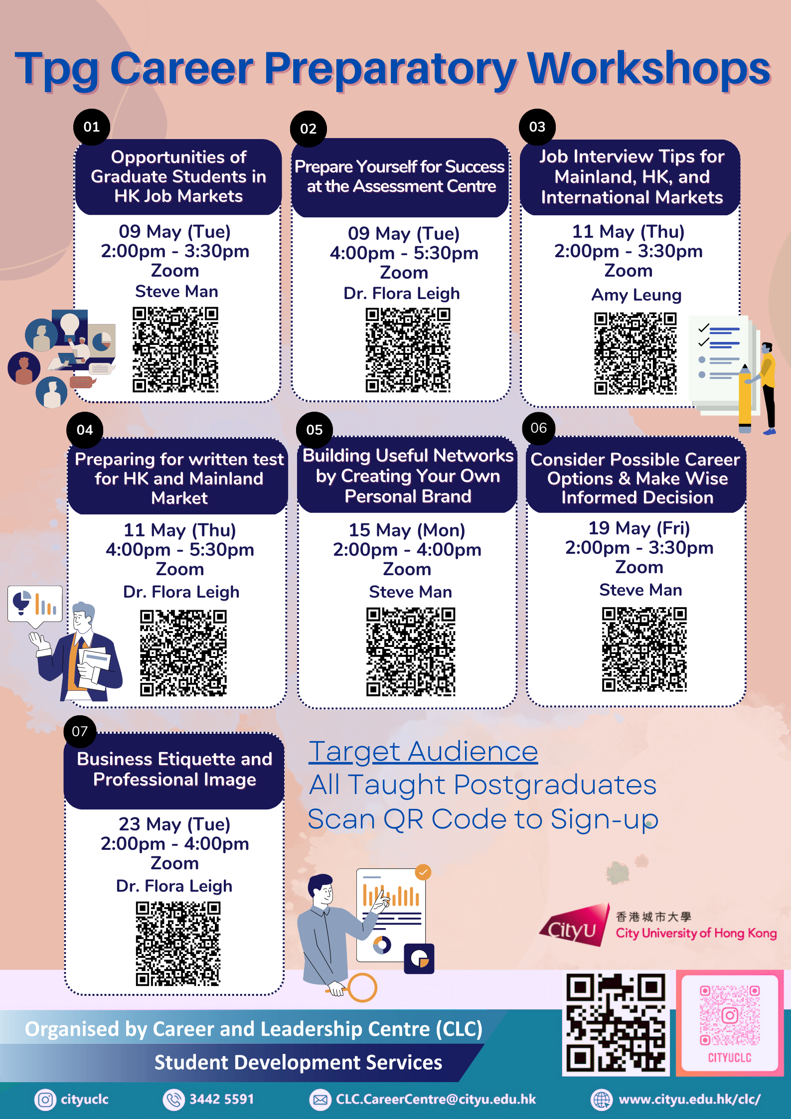 Taught Postgraduate Career Service-Career Preparation Workshops