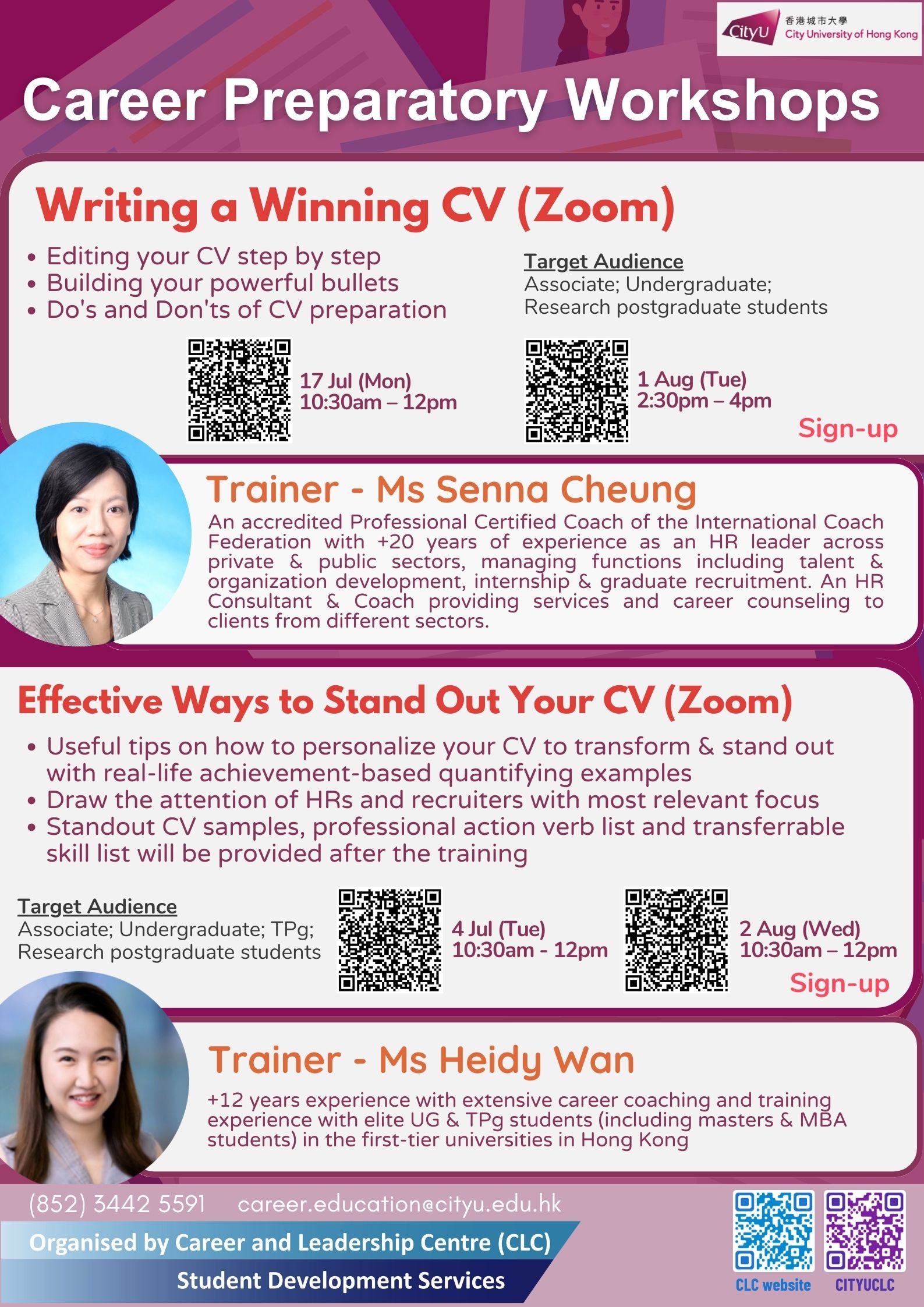 Effective Ways to Stand Out Your CV (Zoom)