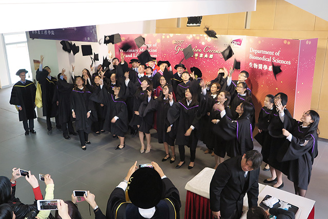 Graduation Ceremony for our BScBMS and PhD Students