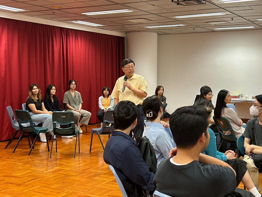 Prof. Yu Huang, BMS Head, delivered an engaging and motivating opening address.