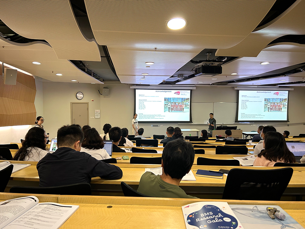 Faculty, research staff and students shared knowledge and research progress through oral and poster presentations at the Gala.