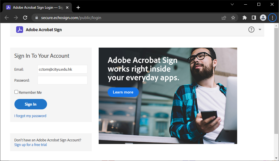login