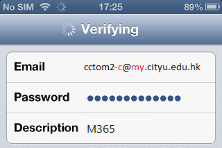 Verifying