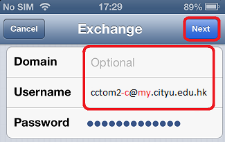 Username