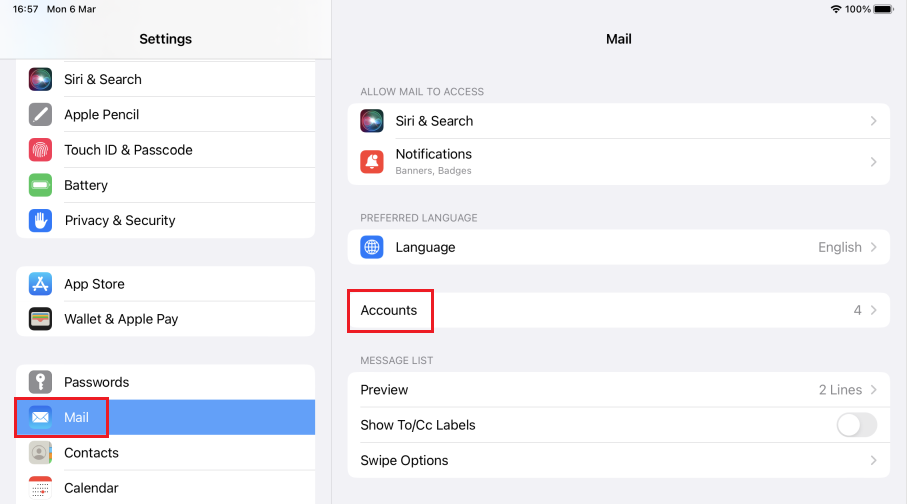 accounts