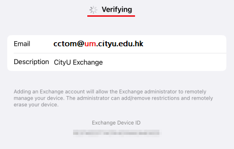 verifying