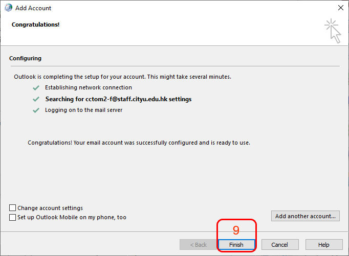 Auto Account Setup