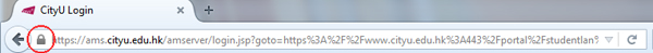 Lock Icon of FireFox