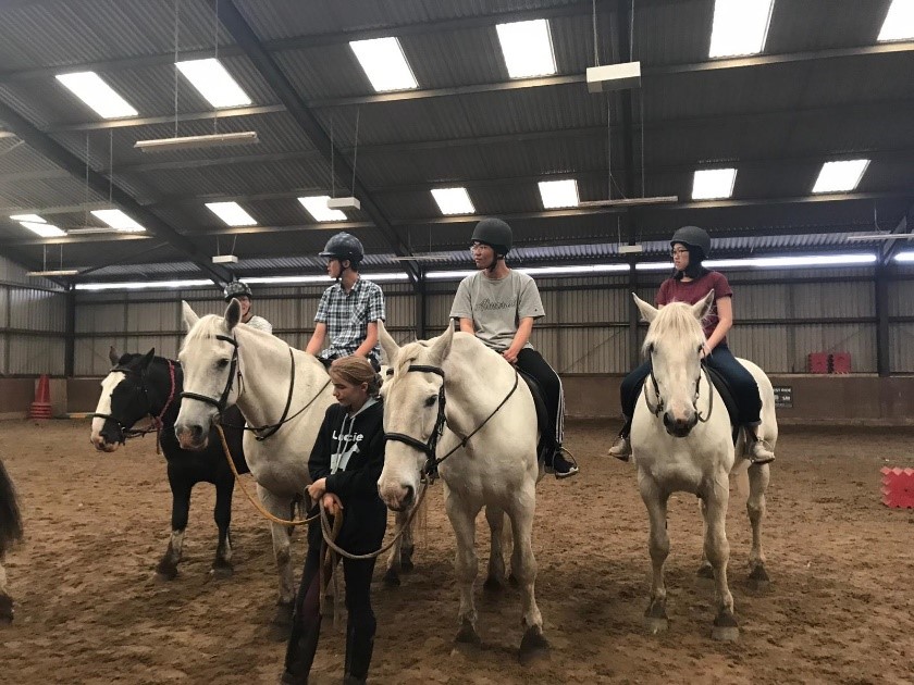Riding lesson