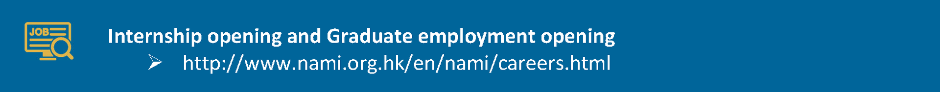 NAMI job