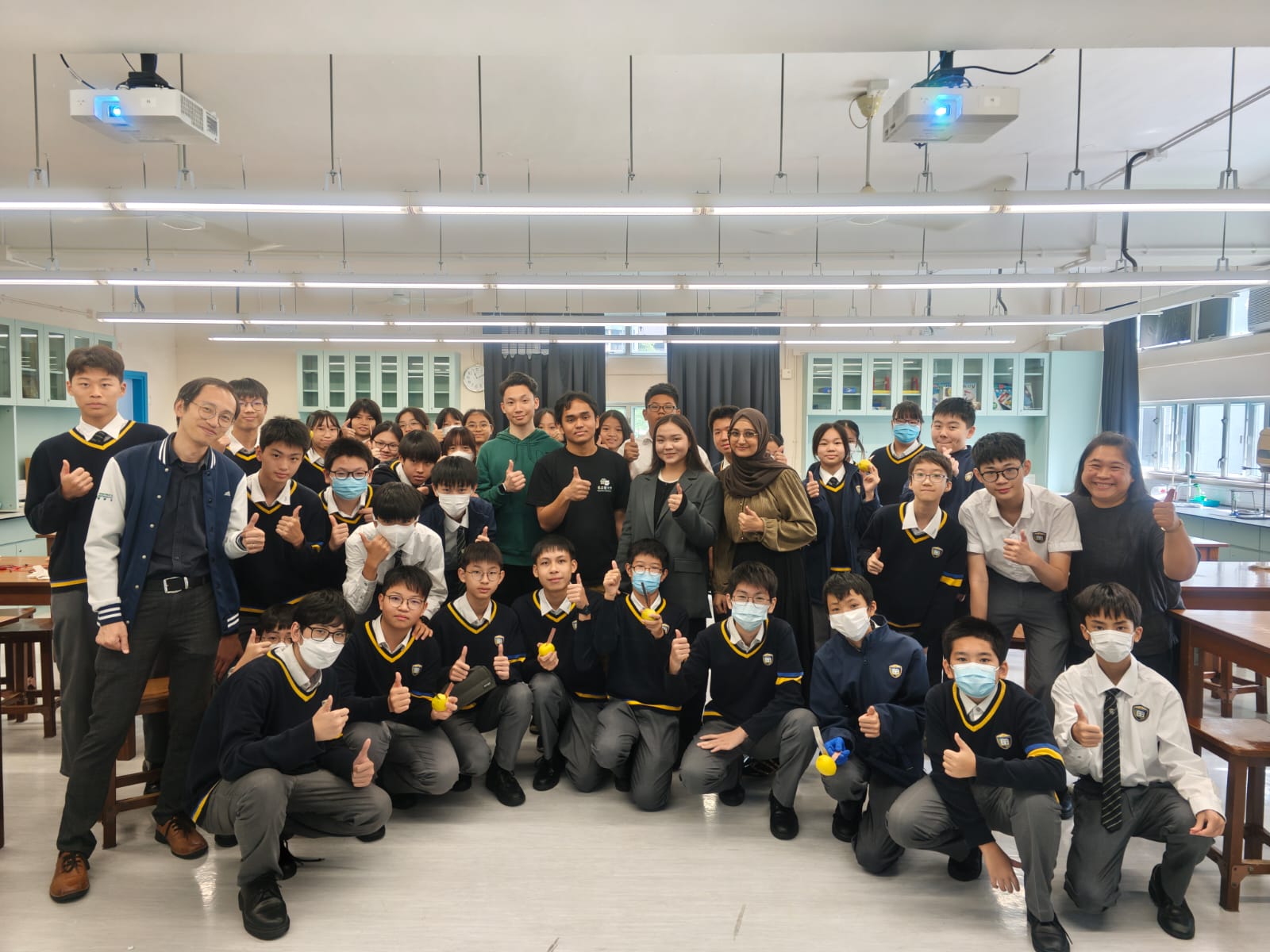 College of Science Students Achieve Teaching Success at Local Secondary Schools