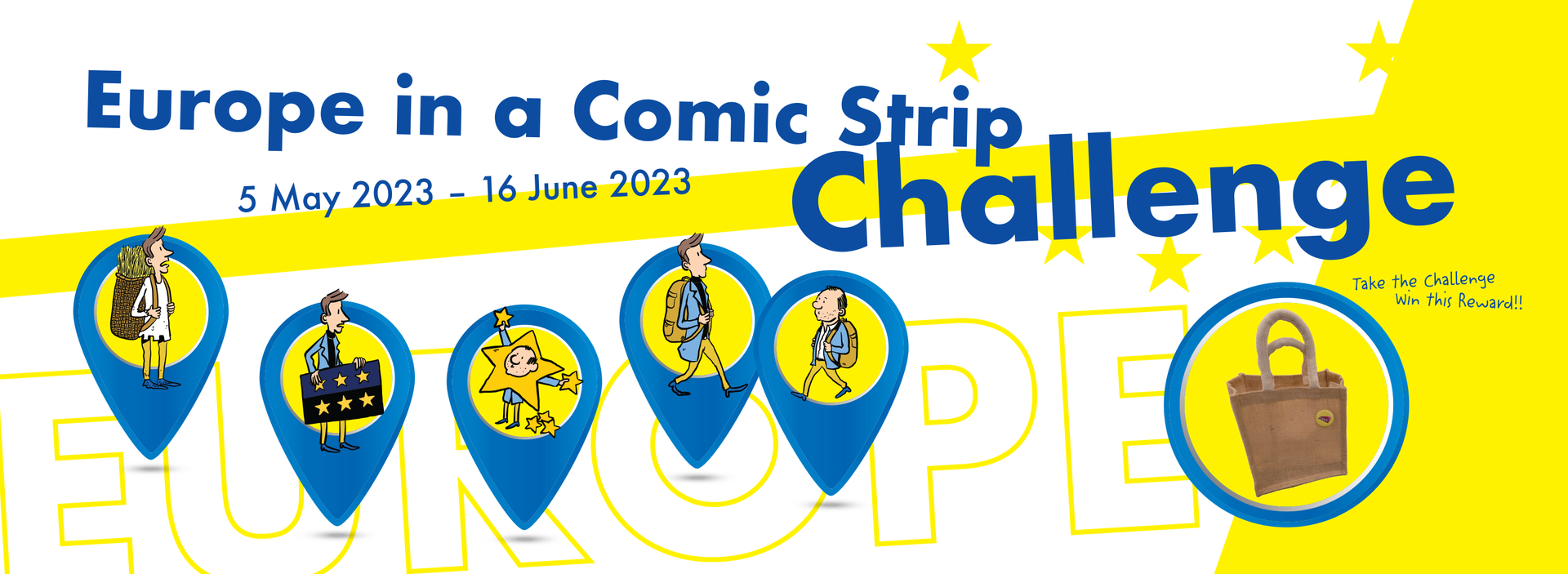 Europe in a Comic Strip Challenge