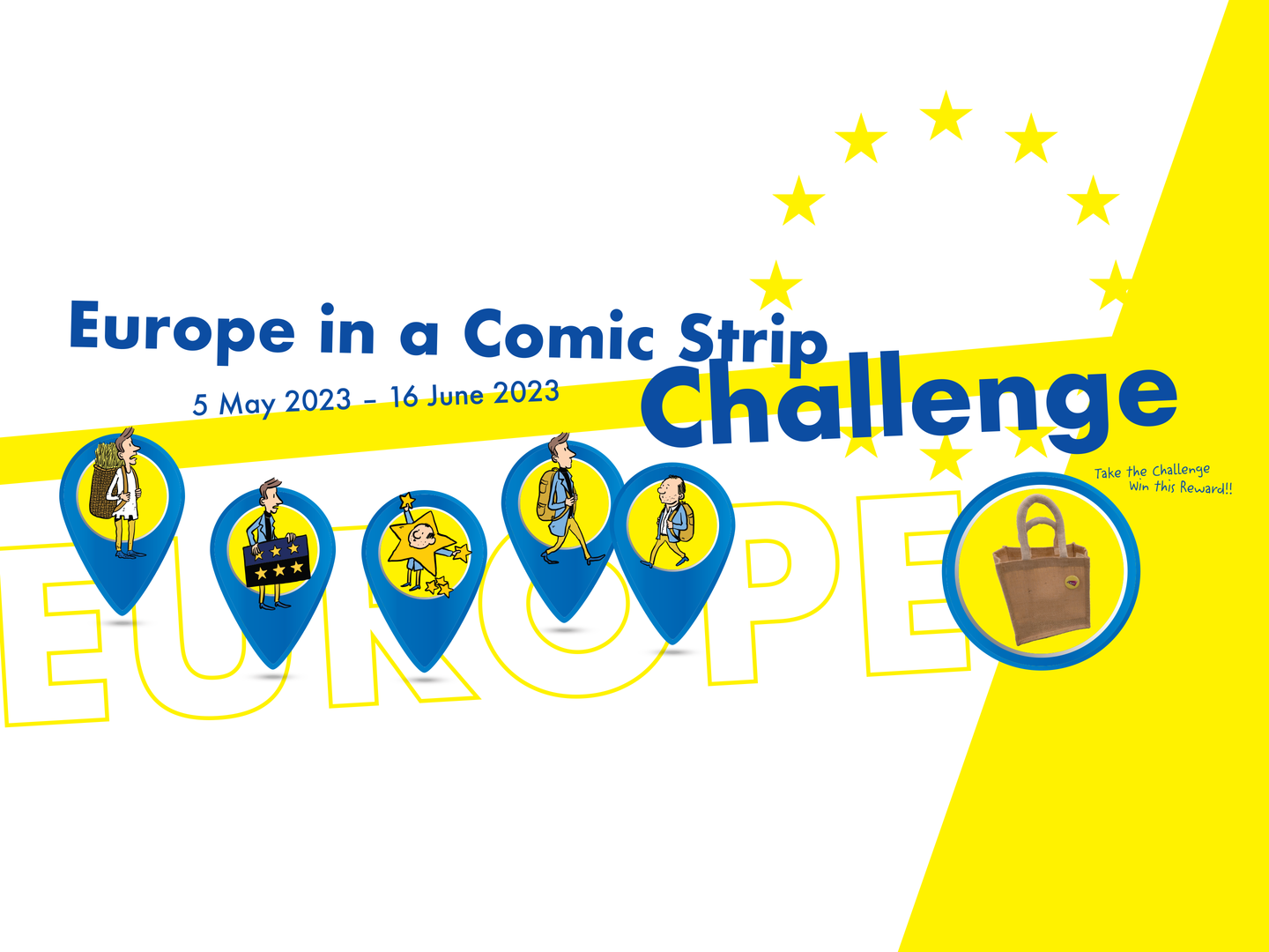 Europe in a Comic Strip Challenge