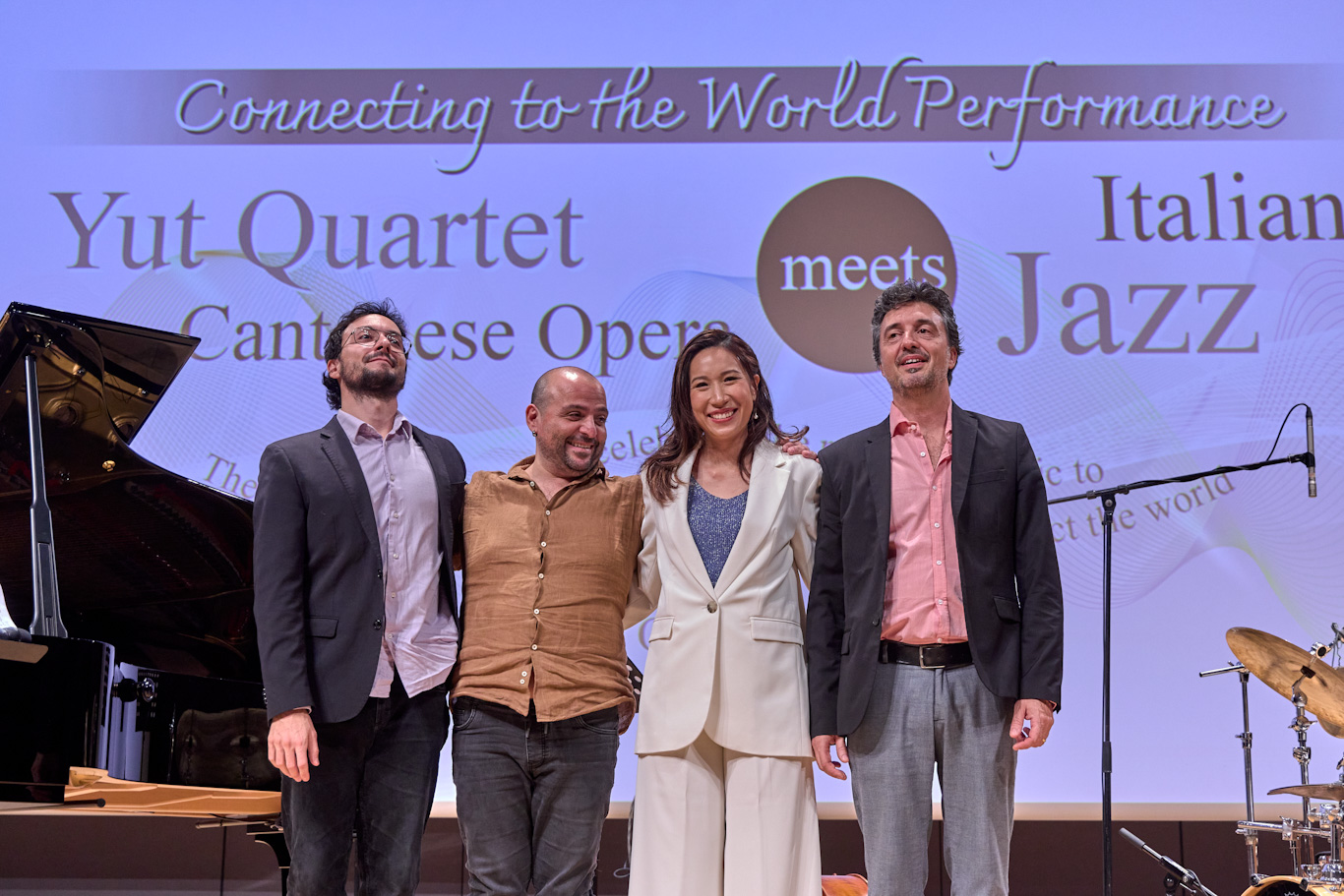 Connecting to the World Performance: Yut Quartet - Cantonese Opera meets Italian Jazz
