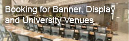 Booking and use of venues and facilities