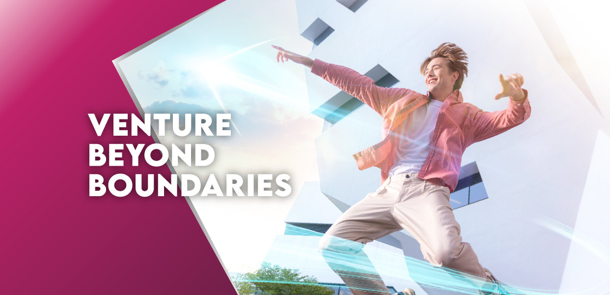 Venture beyond boundaries 