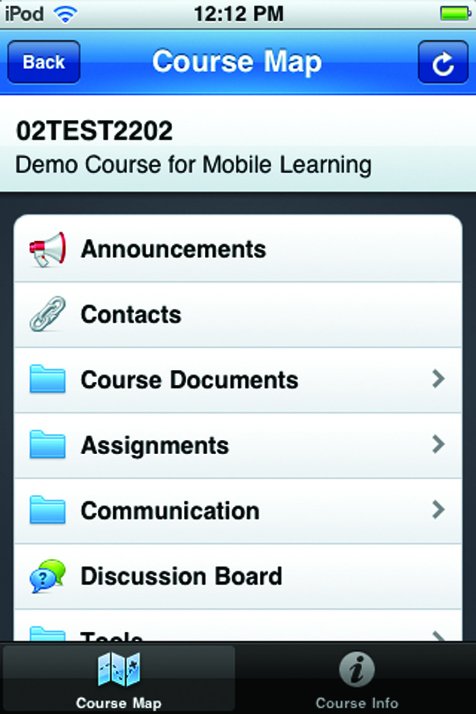 Blackboard Mobile Learn on an iPhone.jpg Blackboard Mobile Learn on an iPhone.jpg