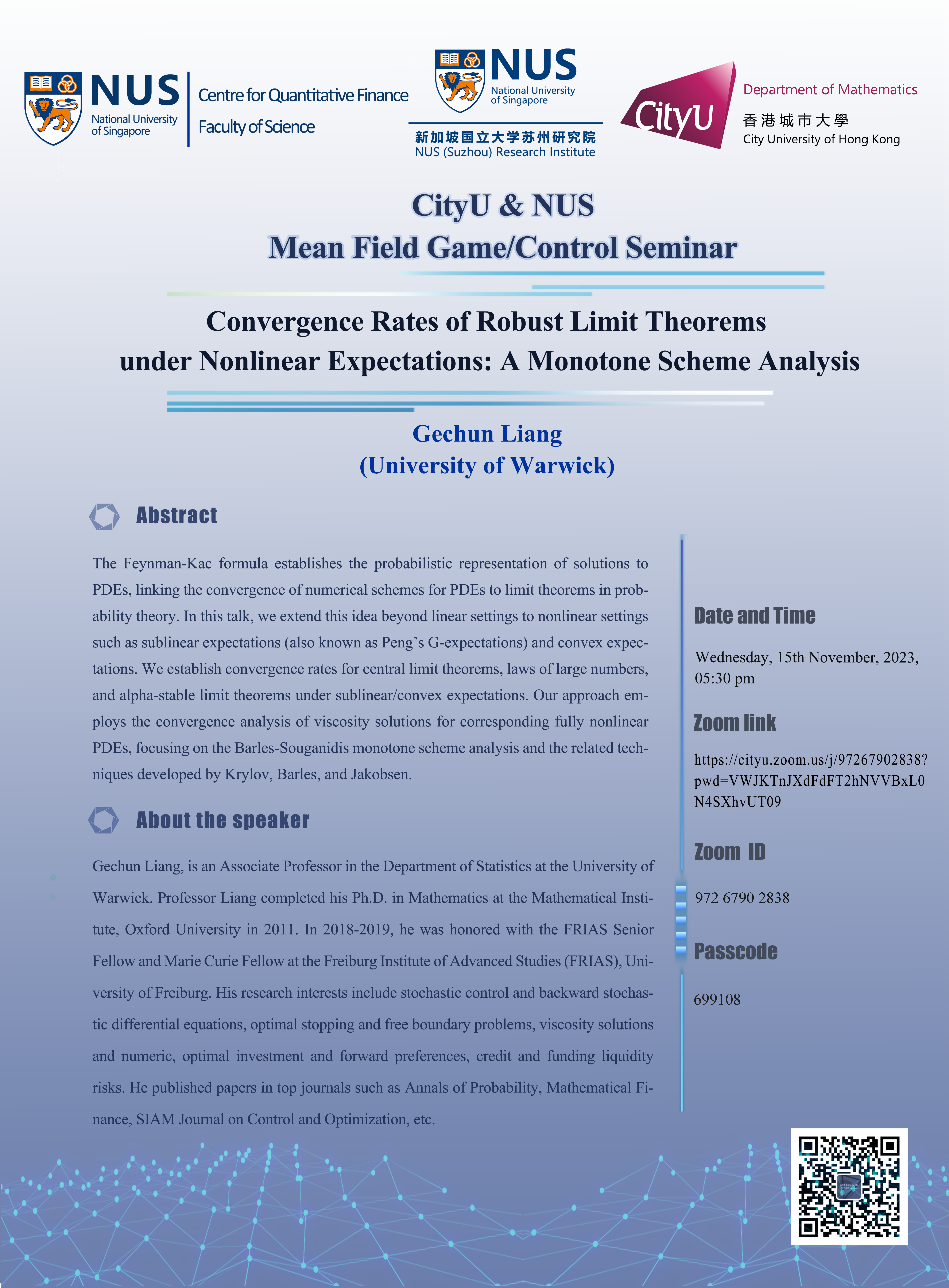 talk poster