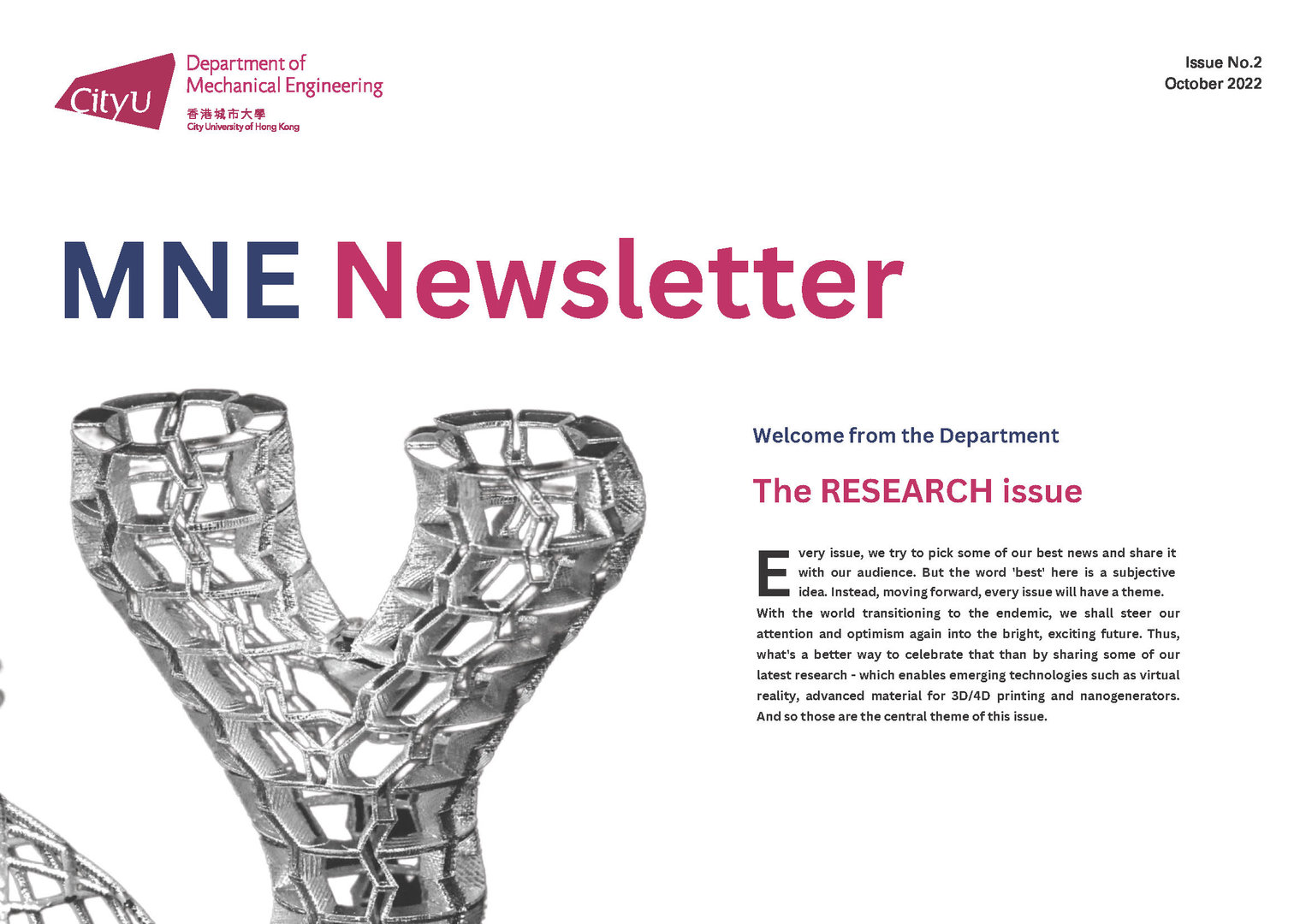 MNE Newsletter