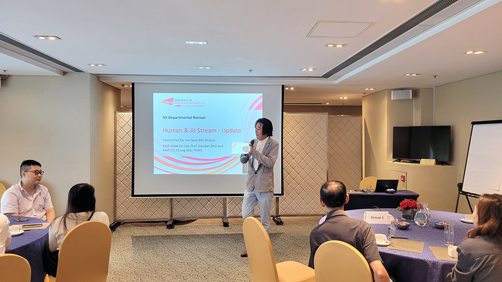 Prof. He Jufang (NS Head) started the opening remarks.