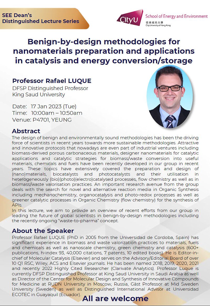 Prof Rafael LUQUE