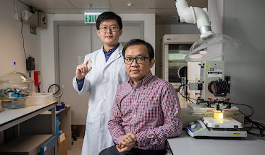 efficient water splitting for hydrogen
