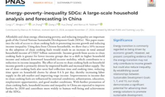 PNAS paper Energy-Poverty-Inequality SDGs