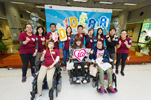 Inclusion Ambassador @ Caring League Our Inclusion Ambassadors are taking photo with the students with SEN.