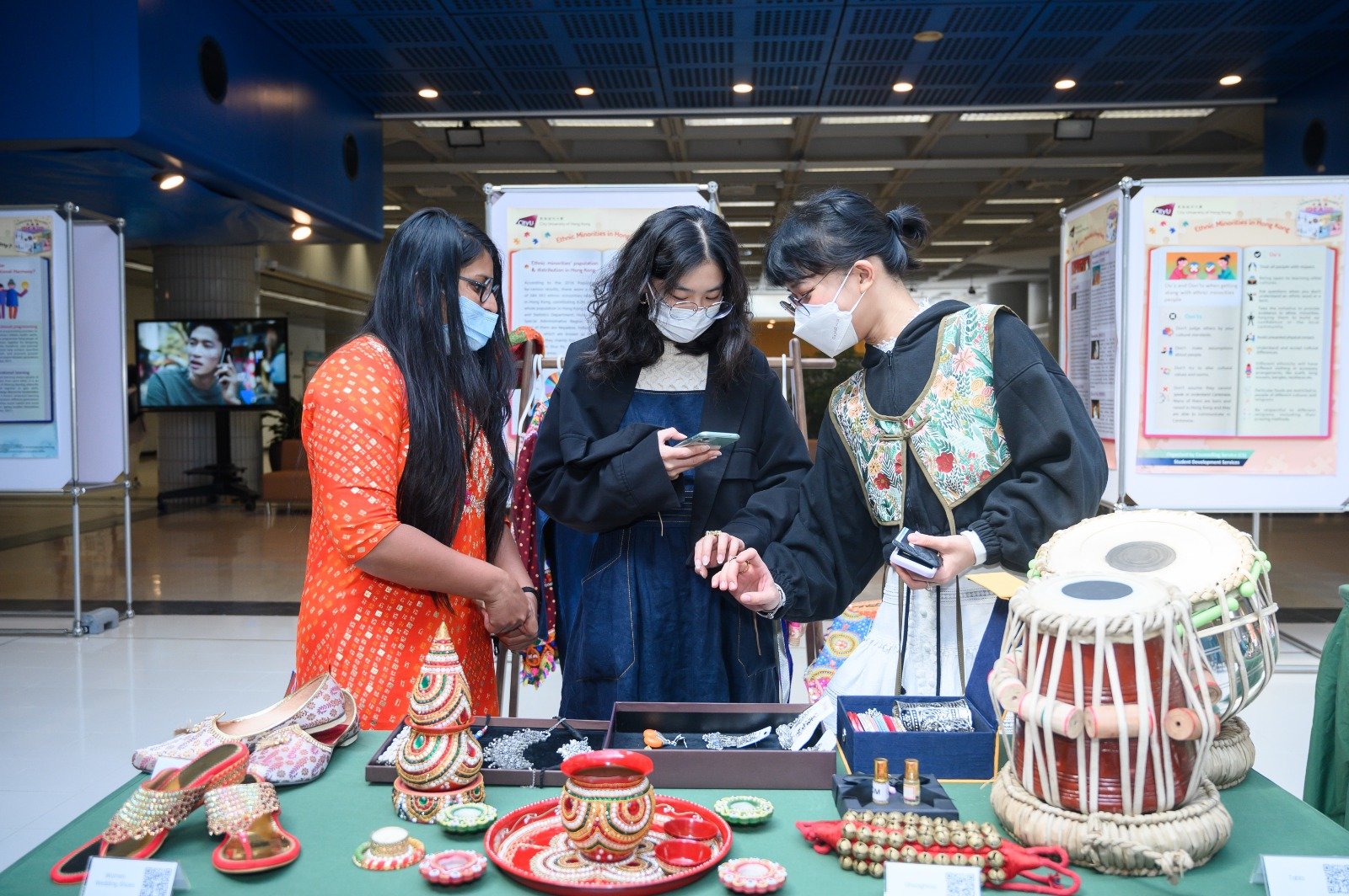 Ethnic minorities cultural booth