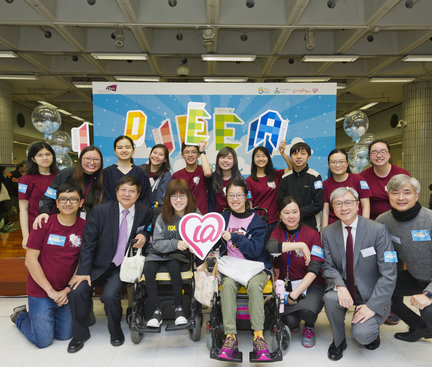 City University of Hong Kong encourages students with disabilities to break through their limitations and integrate into campus life