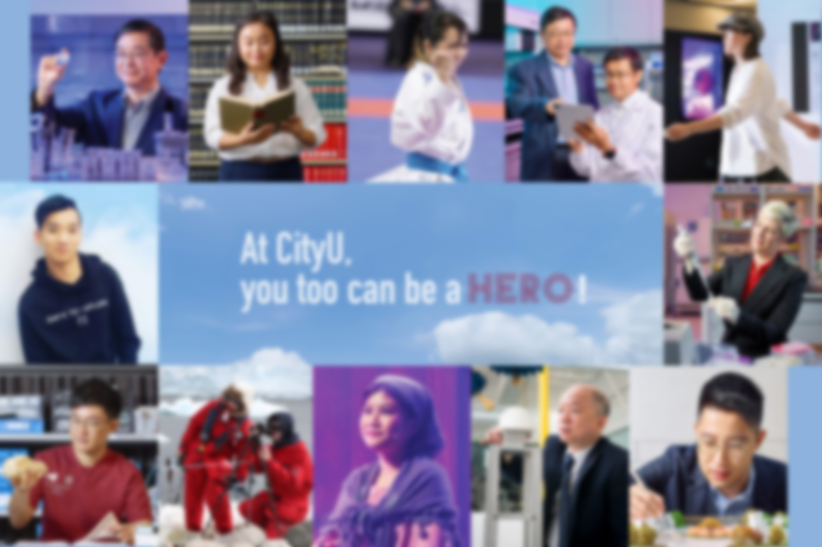 At CityU, you too can be a Hero!