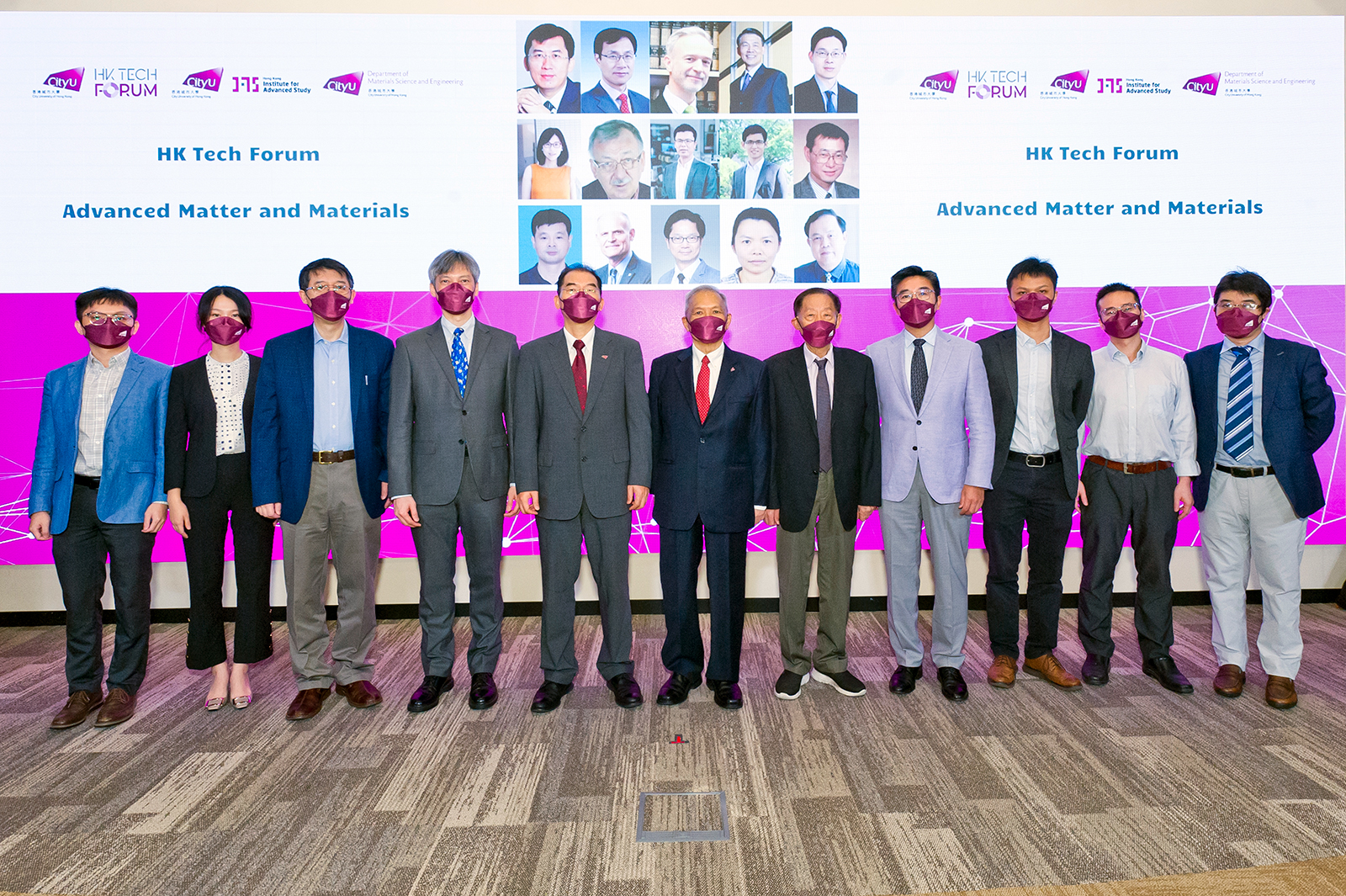 The third HK Tech Forum opened at 19 September gathered distinguished scholars in advanced matter and materials to share their findings.