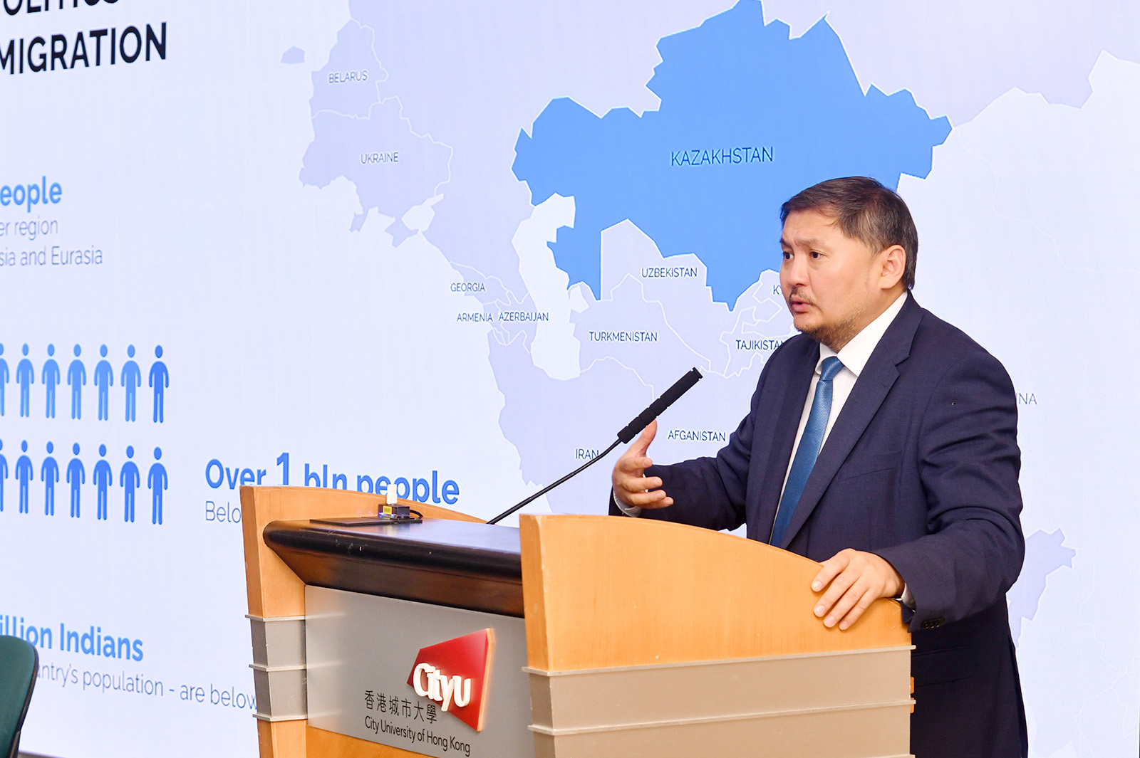 4. Mr. Sayasat Nurbek, the Minister of Science and Higher Education, was pleased to announce the establishment of cooperation with CityU.