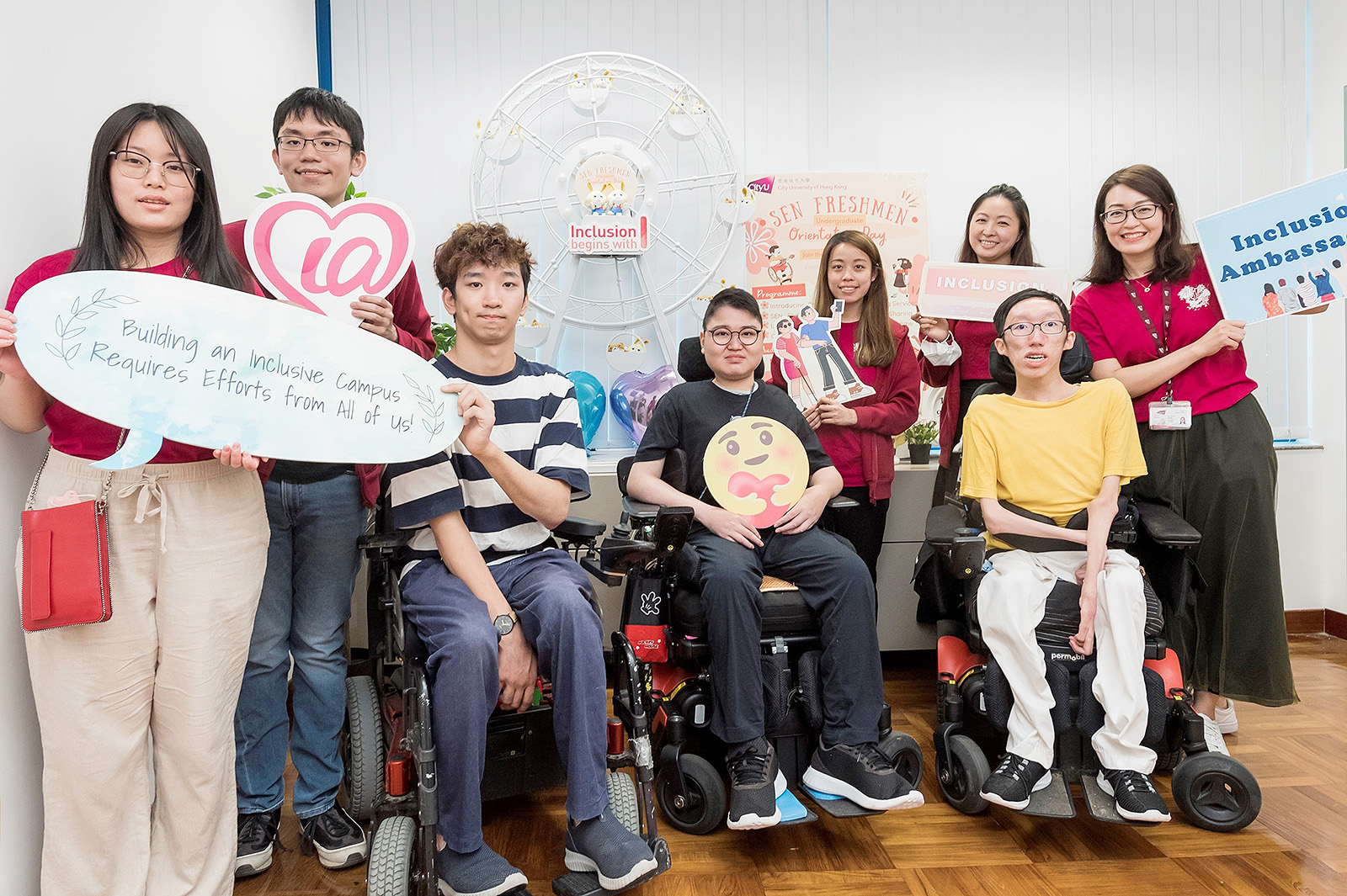 CityU held an Orientation Day for undergraduate freshmen with SEN on 25 August.