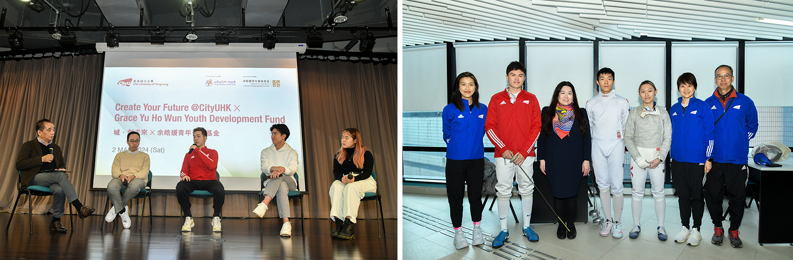 Staff and student representatives share insights into various aspects of student life, including academics, scholarships, sports, and extra-curricular activities.