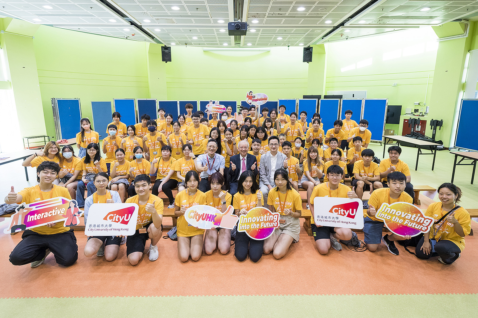 About 60 F.5 and F.6 students from over 30 secondary schools join a two-day experiential camp organised by CityUHK from 23 to 24 July.