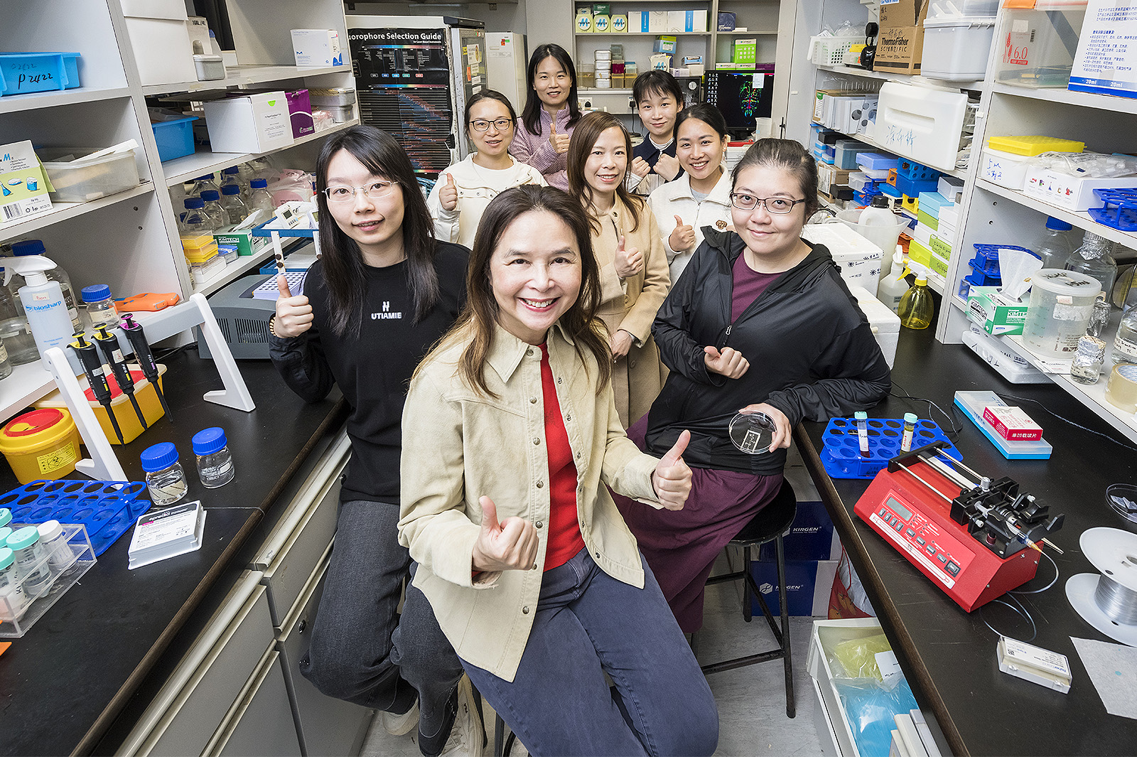 CityUHK brings together female faculty and students from the College of Biomedicine to celebrate International Women and Girls in Science Day.
