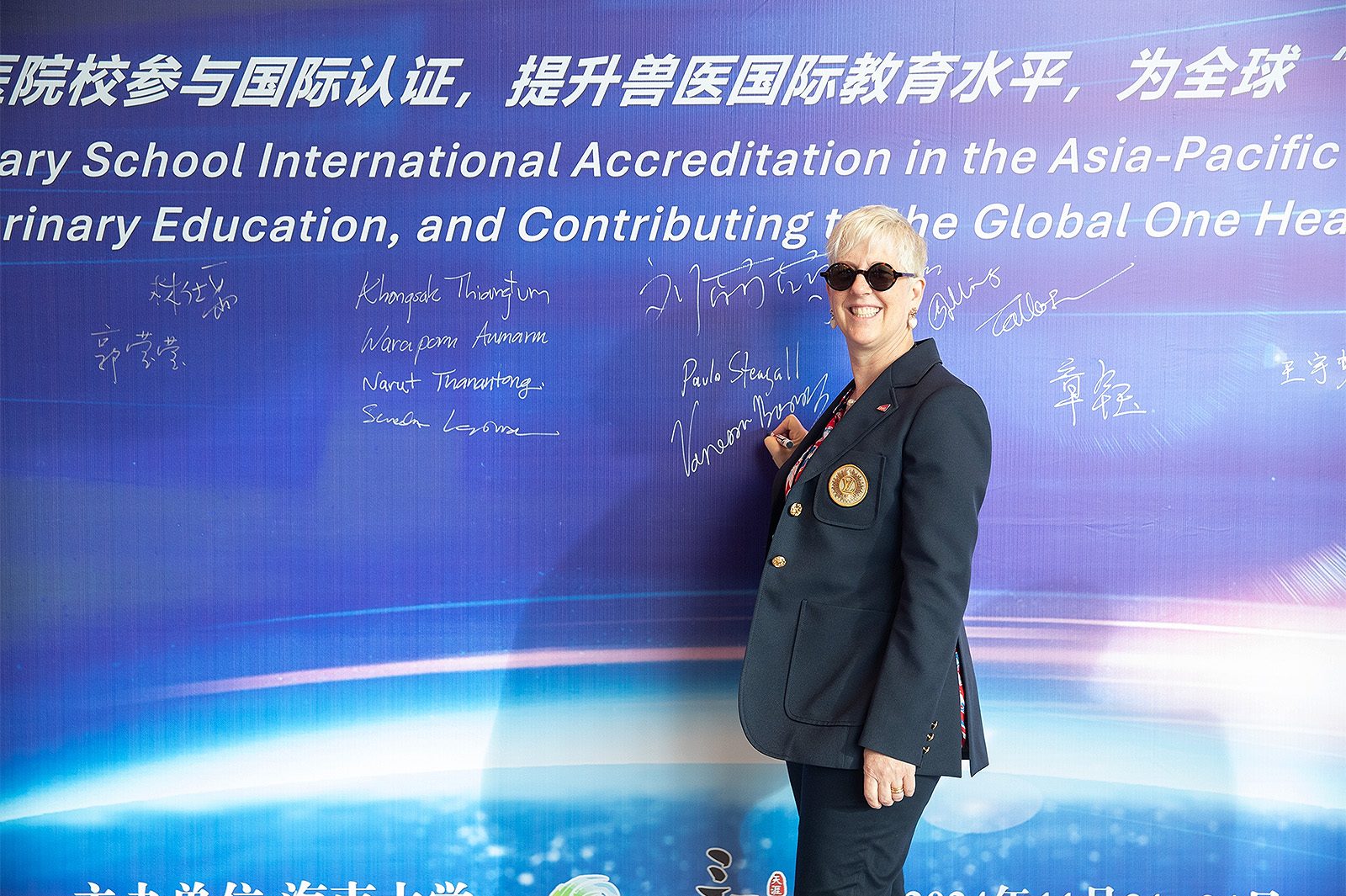 Professor Vanessa Barrs, Dean of the Jockey Club College of Veterinary Medicine and Life Sciences, says CityUHK’s female scientists in many science-based departments prove women can lead in science.