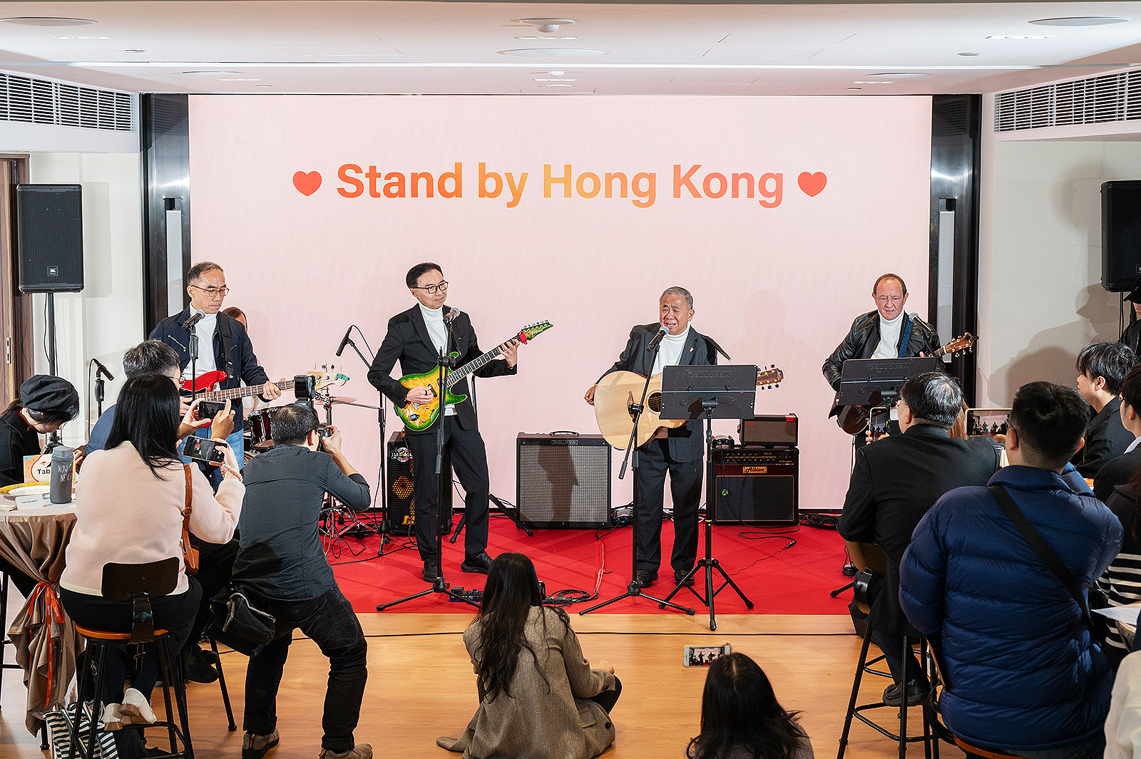 stand by Hong Kong