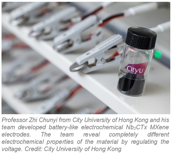 MXene electrodes