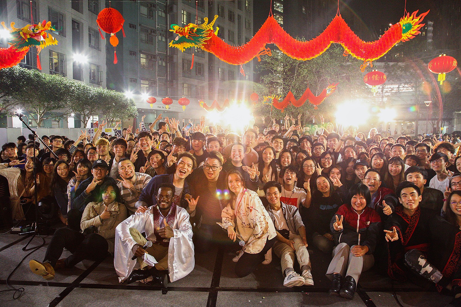 Local and international students celebrate spring season 