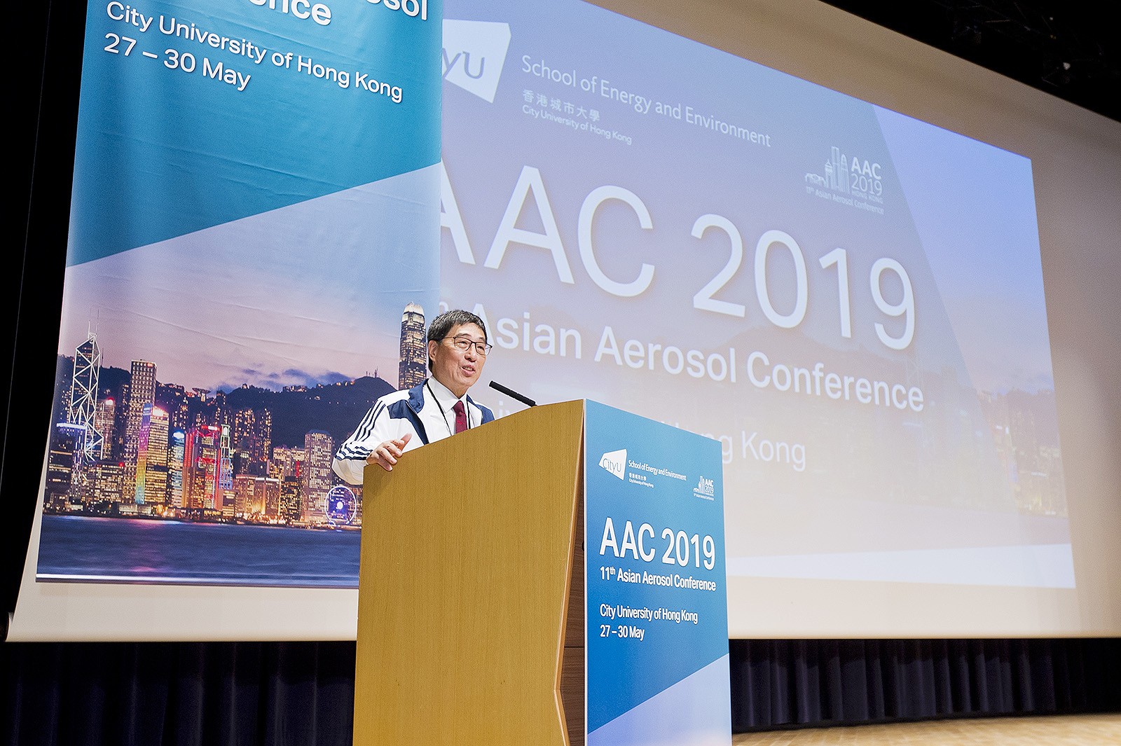 President Way Kuo says that aerosol science and technology are well connected to scientific advances in nanotechnology and environmental research.