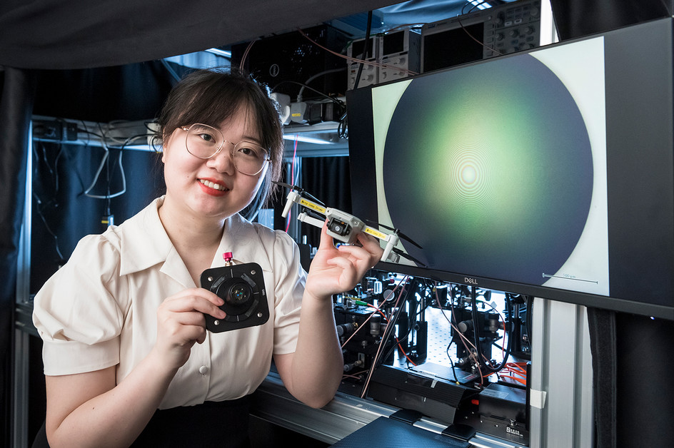 Enhancing aerial, land, and underwater photography with CityU research student’s award-winning meta-lens