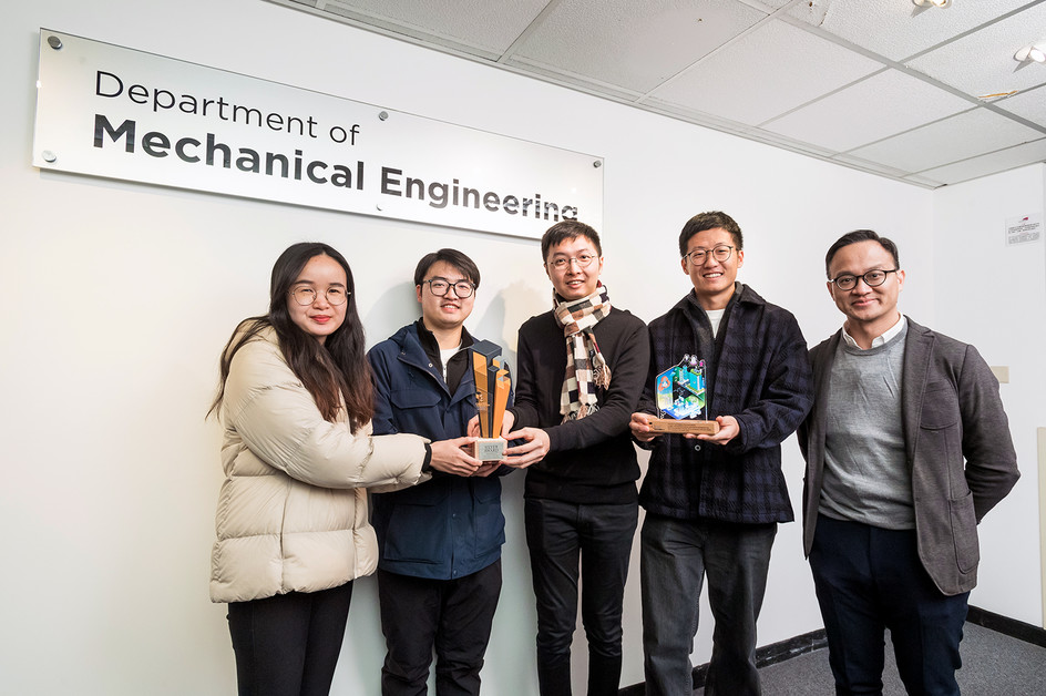 Mitigating global warming with CityU research students’ award-winning Camel-Fur-Inspired Cooler System