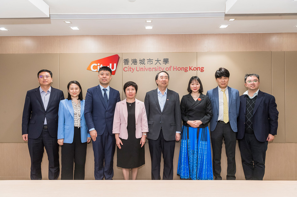 Delegation from the Ministry of Education visits CityUHK
