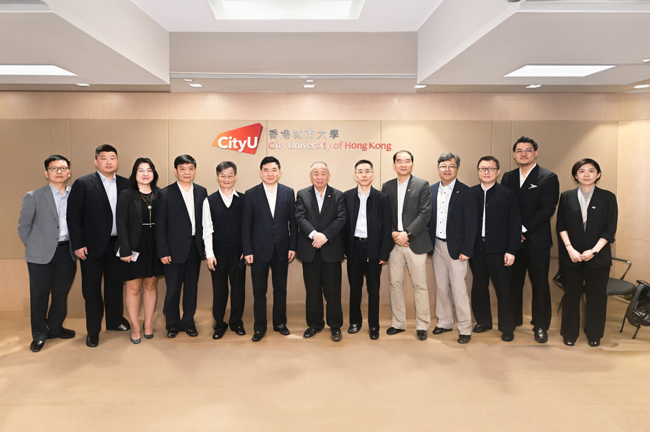 Delegation from Zhejiang Province Human Resources and Social Security Department visits CityUHK
