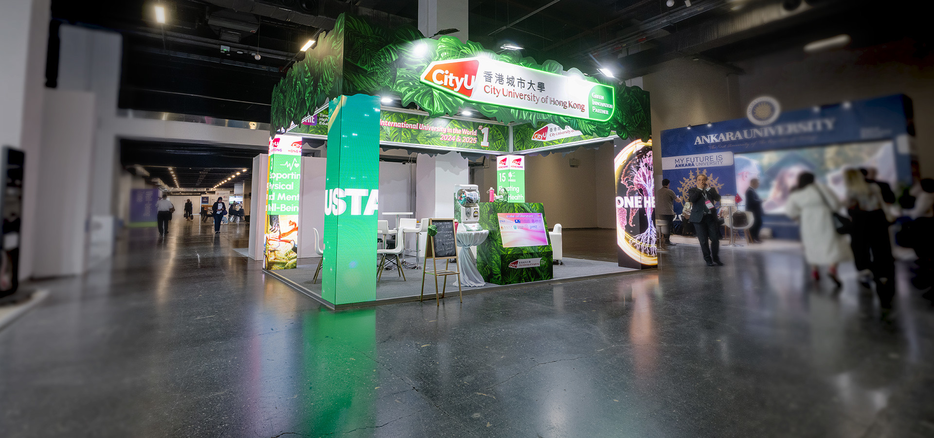 在全球可持續發展峰會推廣綠色理念